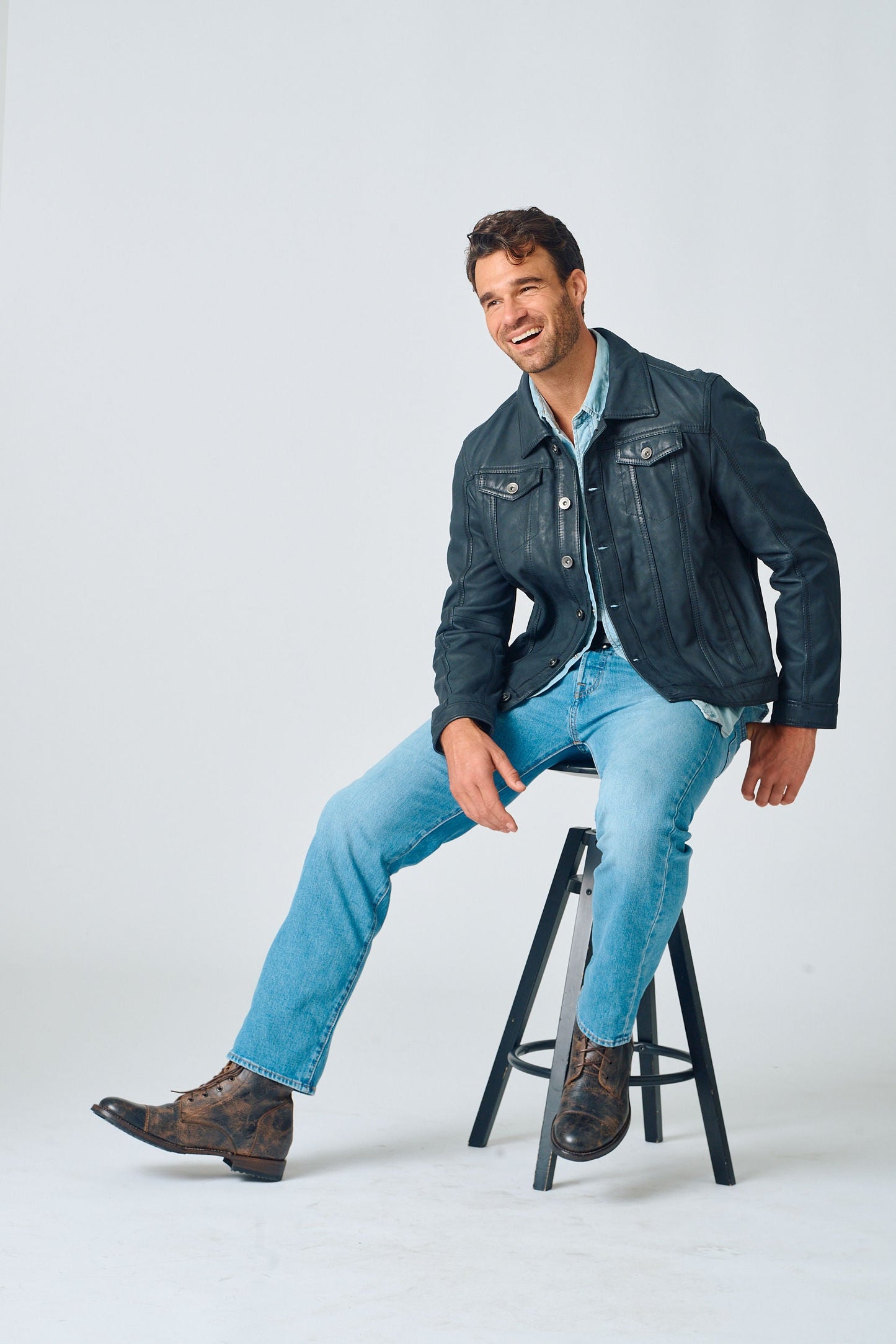 Geoff UF, Leather Jacket