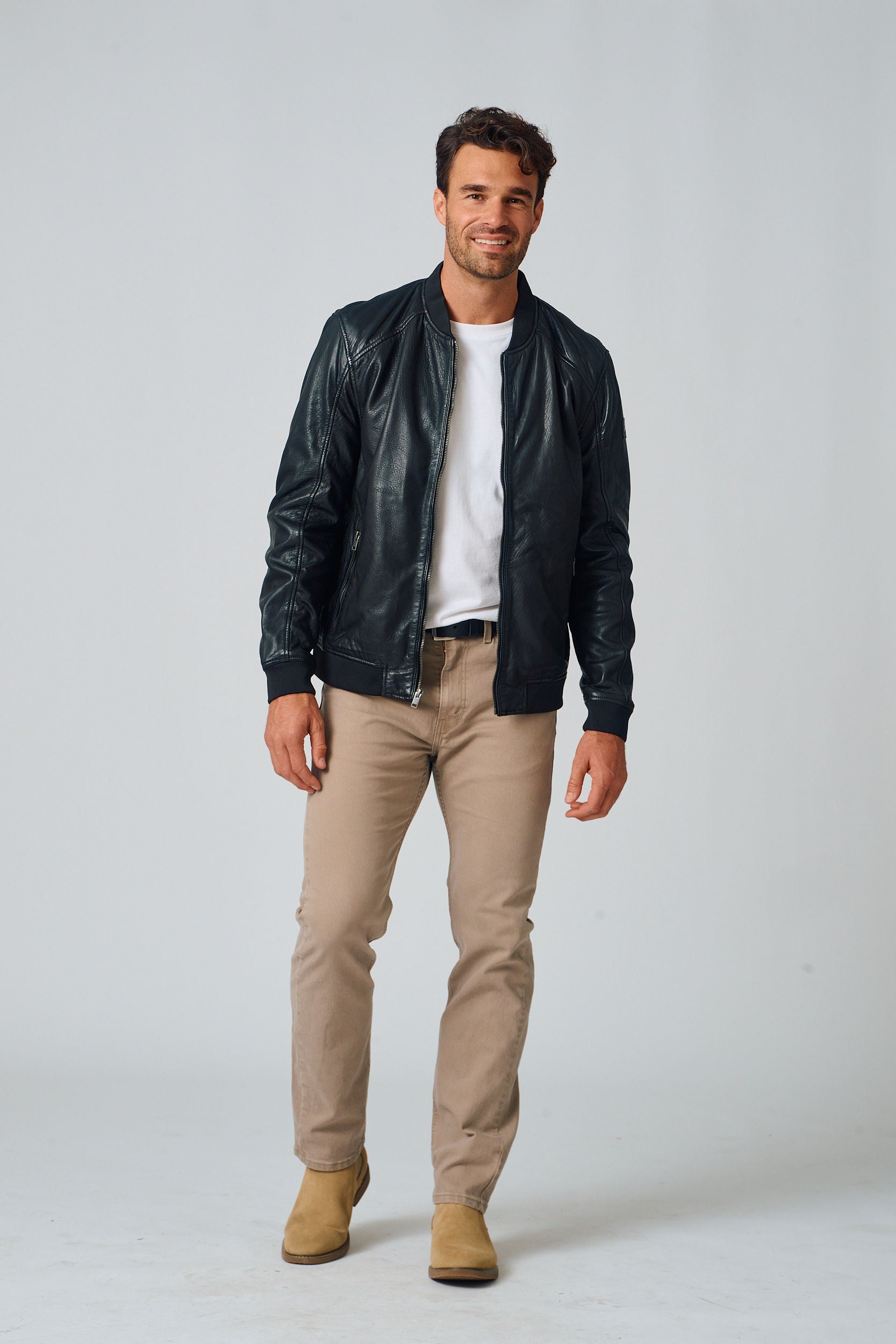 Giton UF Leather Jacket