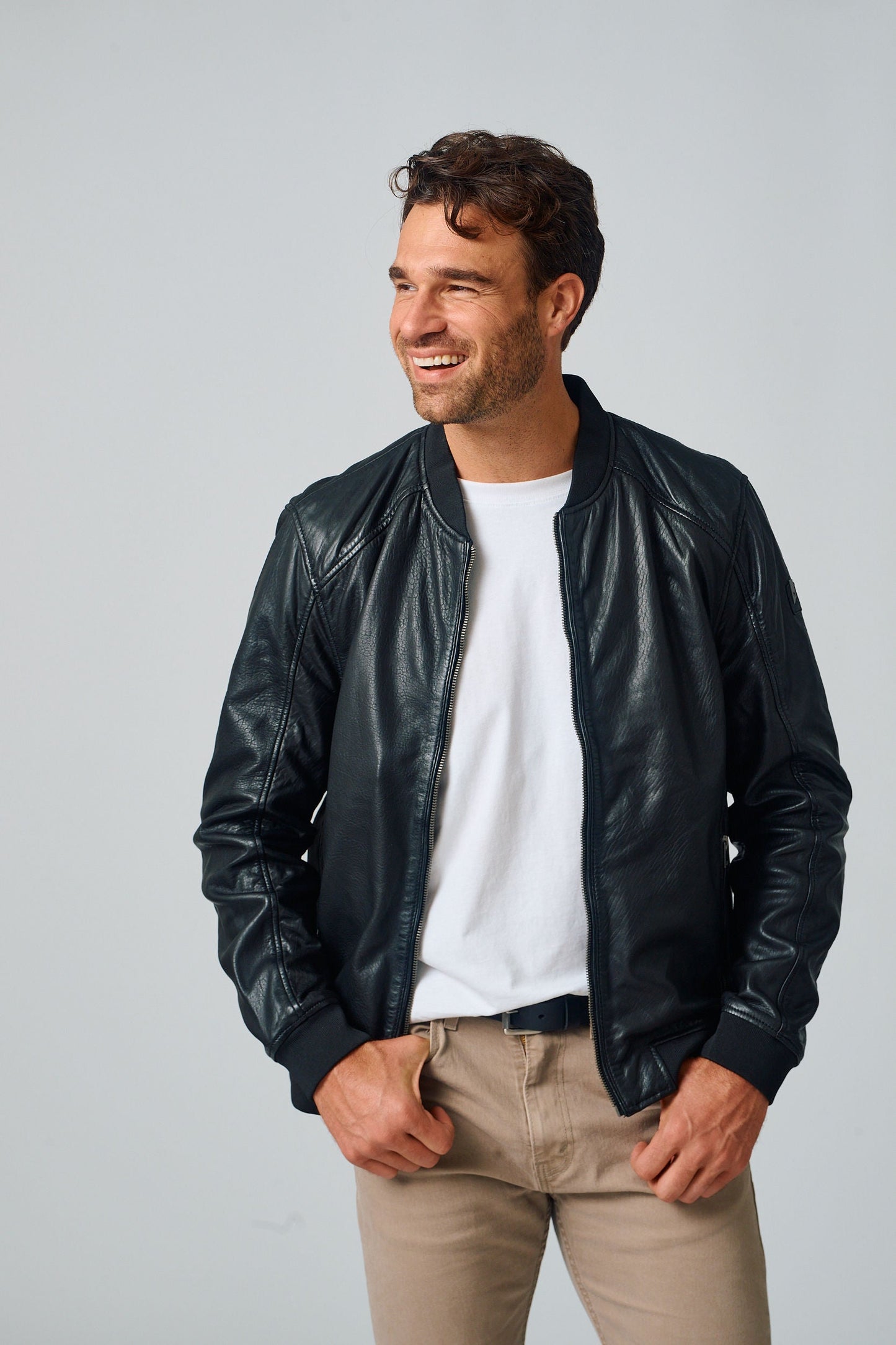 Giton UF Leather Jacket