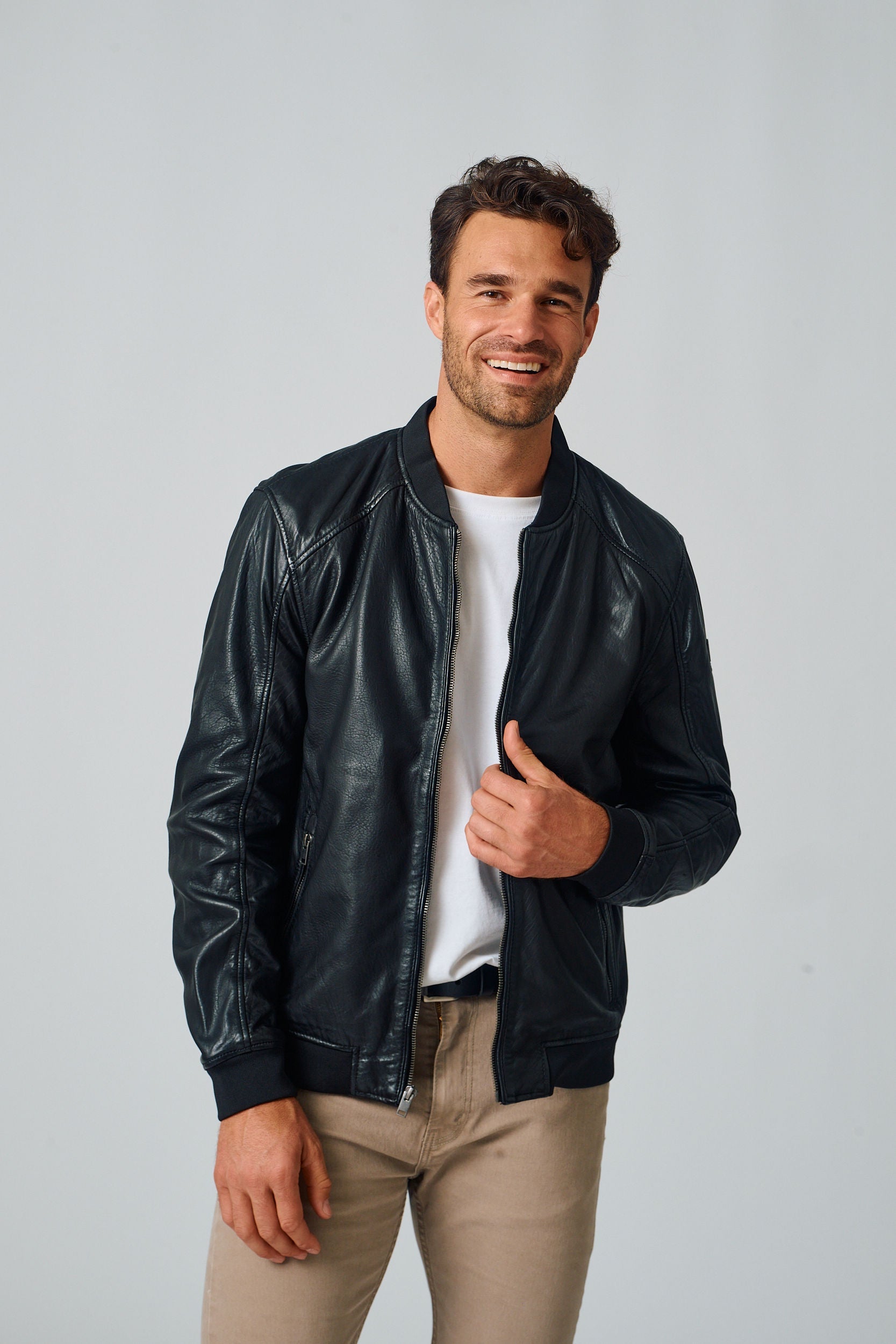 Giton UF Leather Jacket