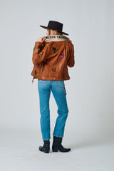 Nicole RF Leather Jacket
