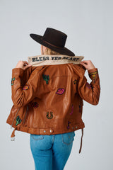 Nicole RF Leather Jacket
