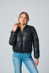 Nele CF Leather Jacket