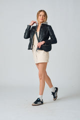 Nola RF Leather Jacket