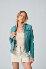 Nola RF Leather Jacket