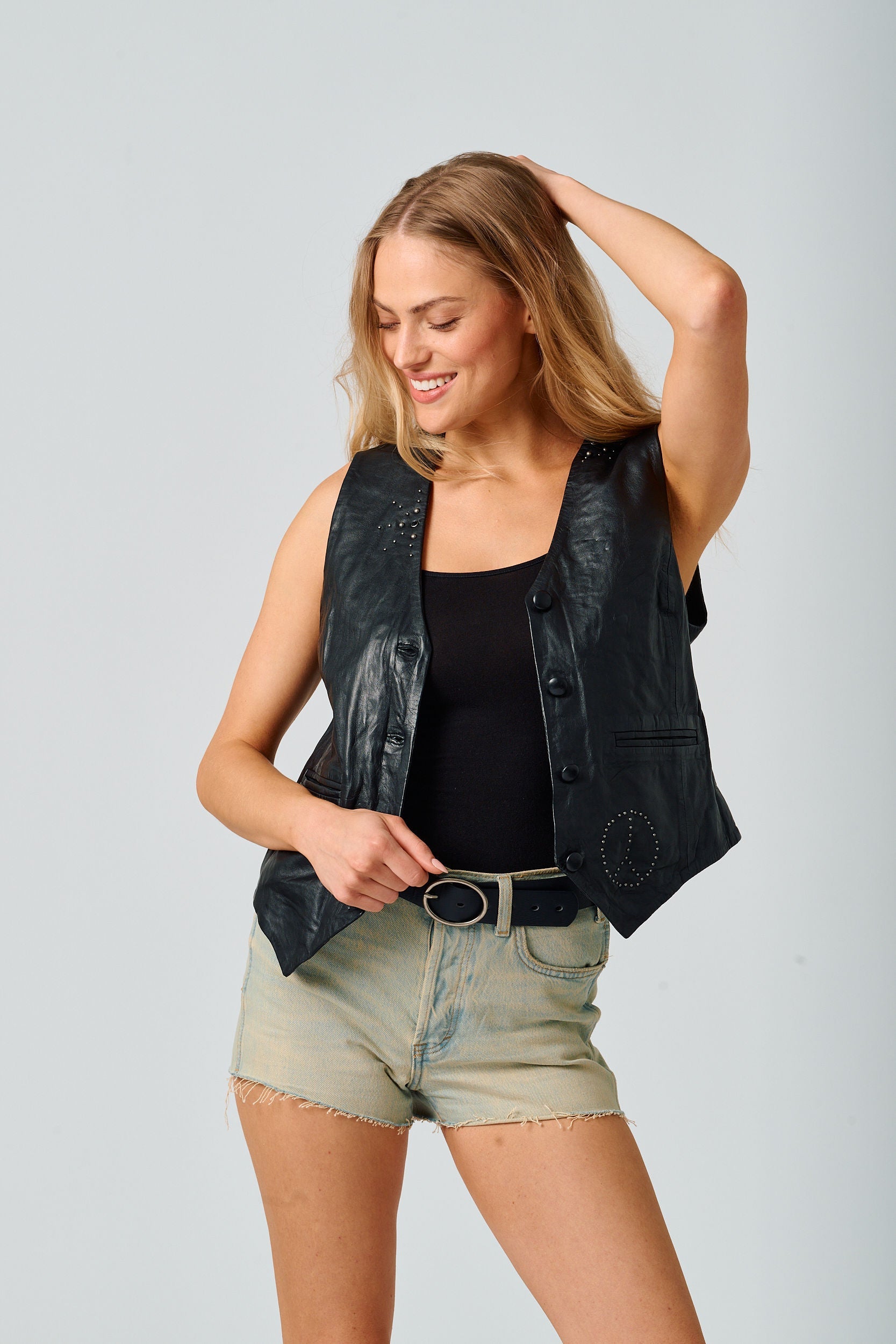 Harmony RF Leather Vest