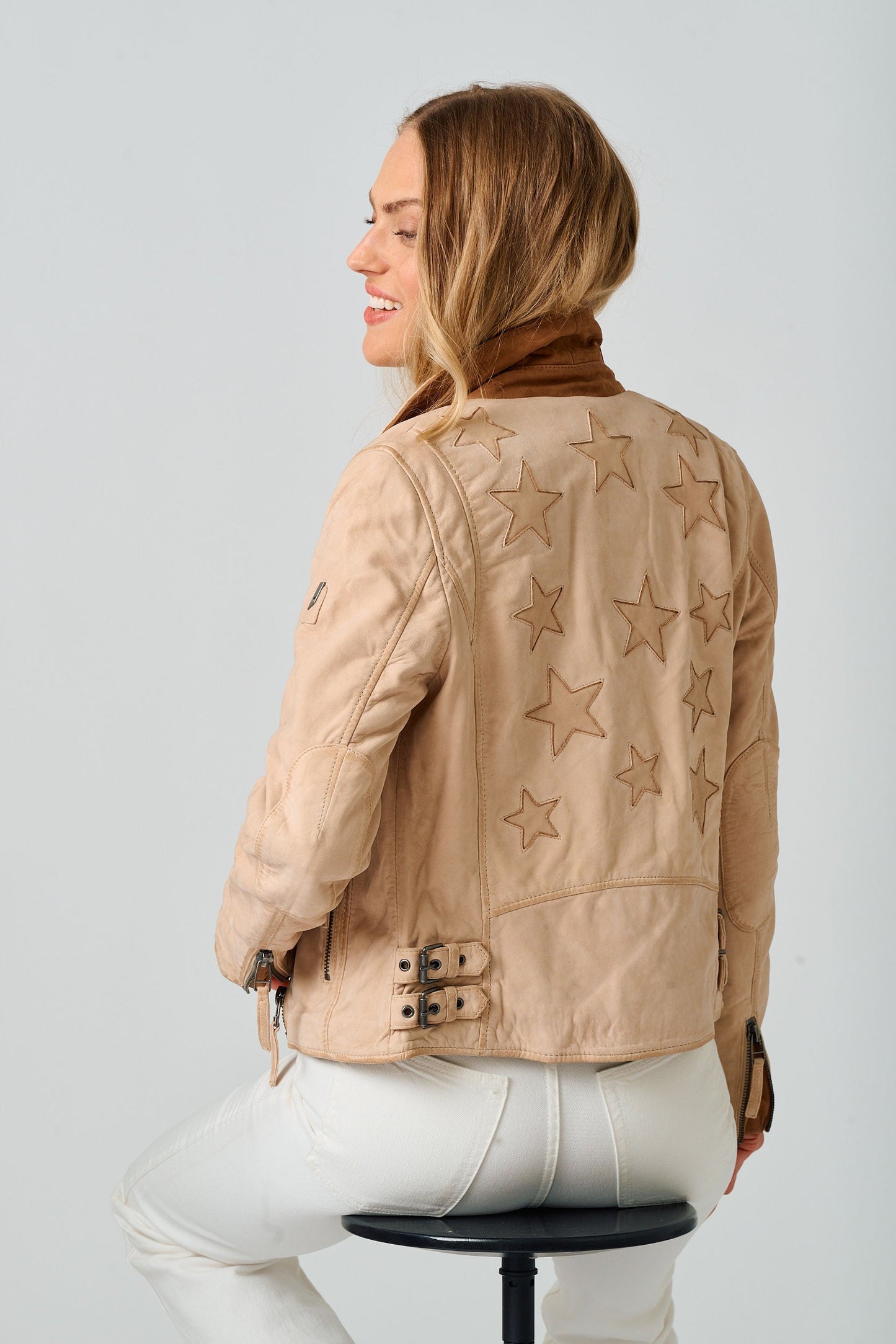 Misty RF Leather Jacket
