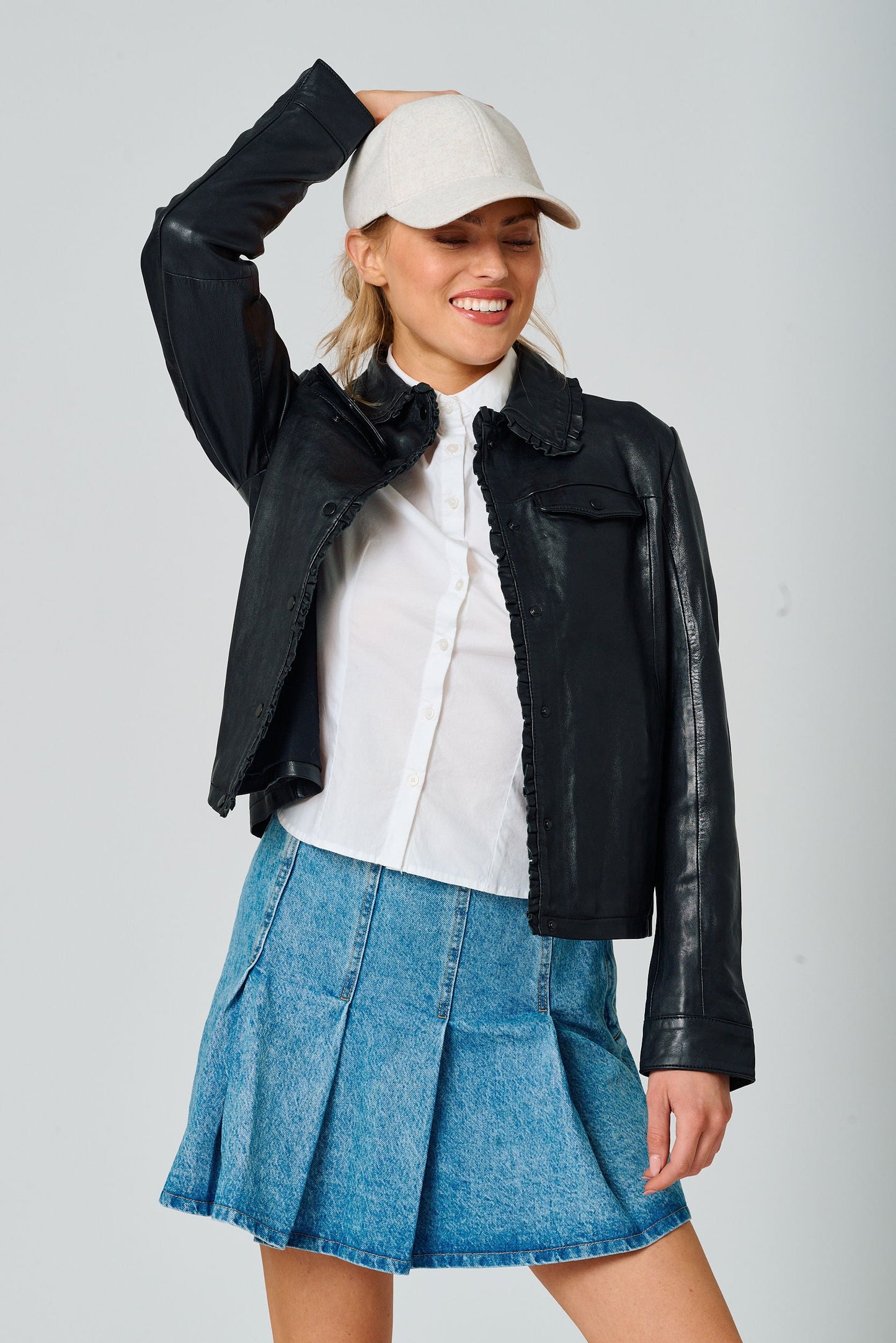 Limma CF Leather Jacket