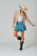 Lacey RF Leather Jacket