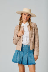 Lacey RF Leather Jacket
