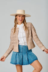 Lacey RF Leather Jacket