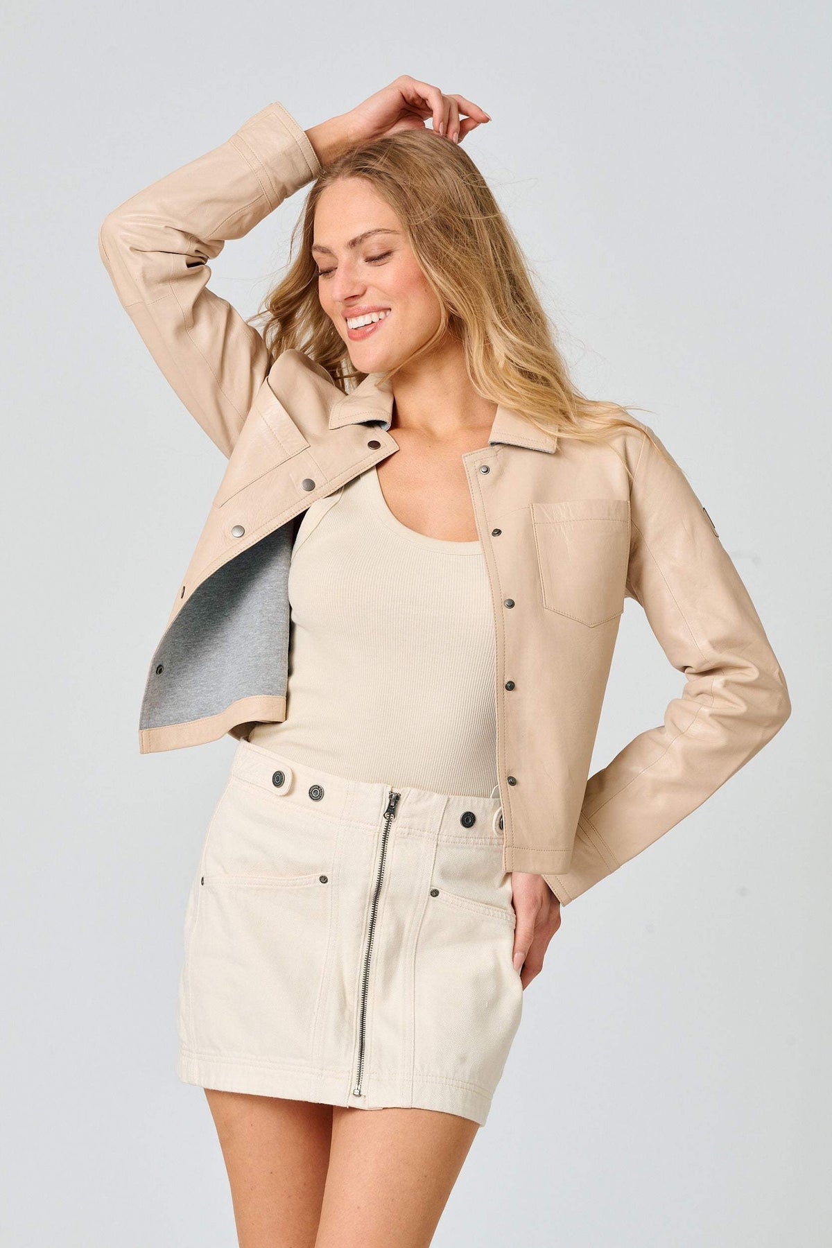 Lefei RF Leather Jacket - mauritiusleather - Flyclothing LLC