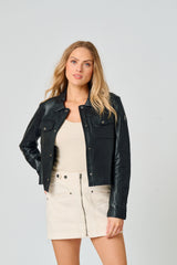 Feodora RF Leather Jacket