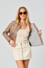 Feodora RF Leather Jacket