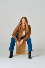 Quynn RF Leather Jacket