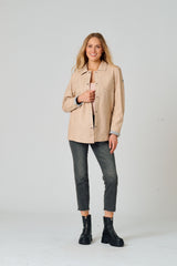 Nadya CF Leather Jacket