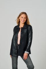 Nadya CF Leather Jacket
