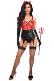 Daisy Corsets Lavish 4 PC Sexy Devil Lingerie Costume - Daisy Corsets