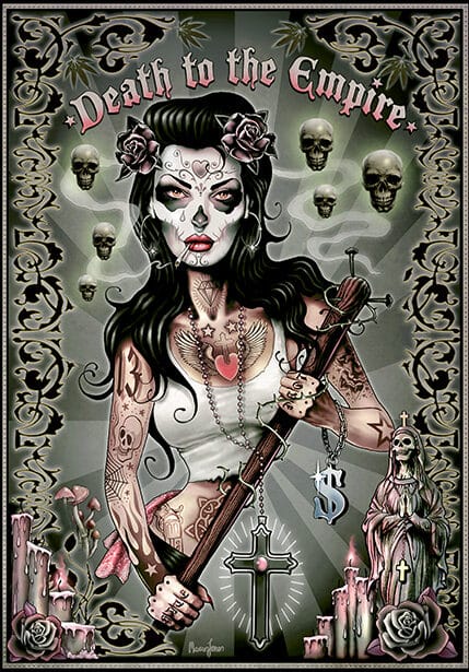 Black Market Art Company Thug Wife Print