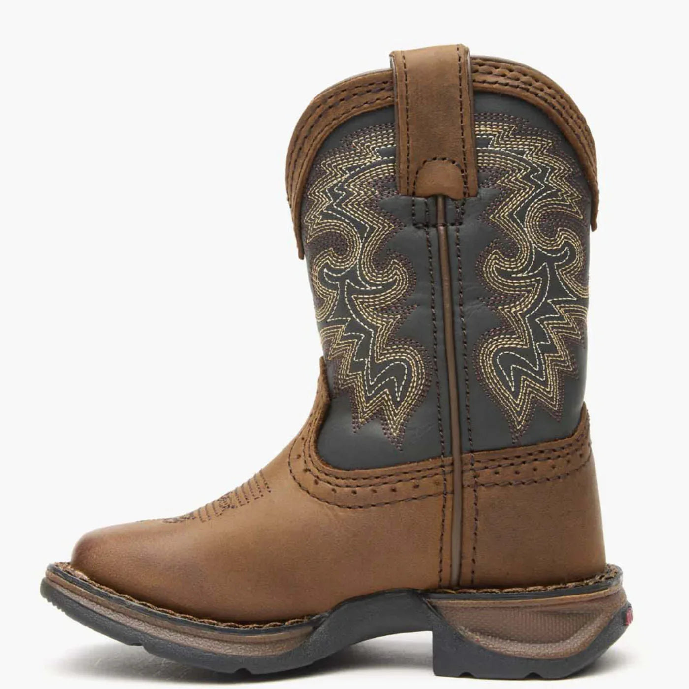 Durango® Kids Lil' Rebel Western Boot Tan/Black - Durango - Flyclothing LLC