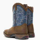 Durango Kids Lil Rebel Western Boot Big Kids Dark Brown - Durango - Flyclothing LLC
