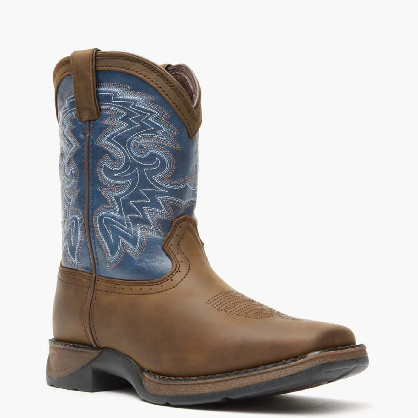 Durango Kids Lil Rebel Western Boot Big Kids Dark Brown - Durango - Flyclothing LLC