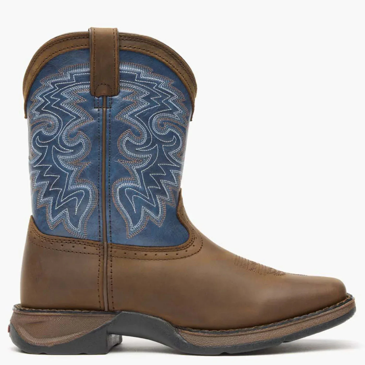 Durango Kids Lil Rebel Western Boot Big Kids Dark Brown - Durango - Flyclothing LLC