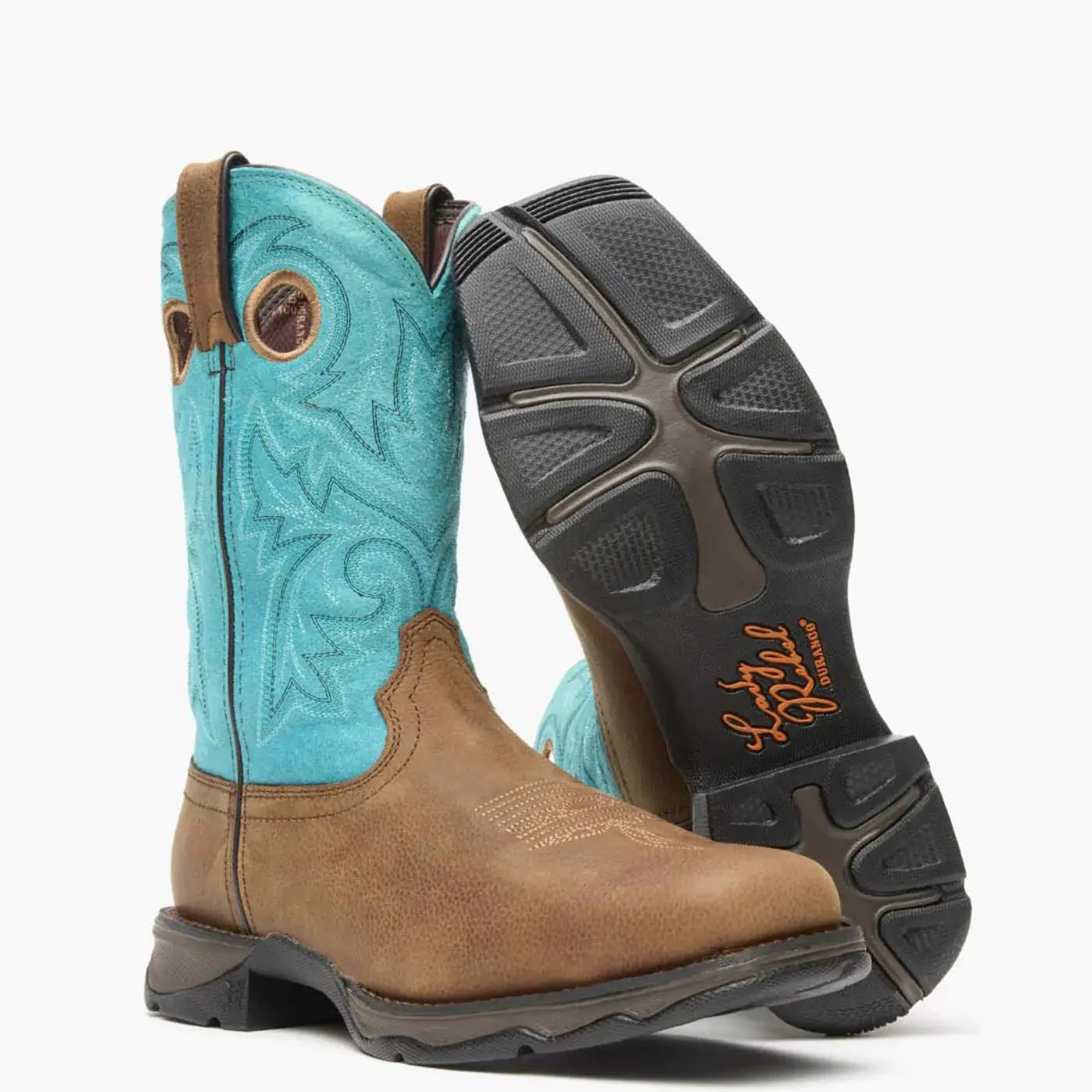 Lady Rebel Work by Durango® Women's Steel Toe Western Boot - Durango - Flyclothing LLC