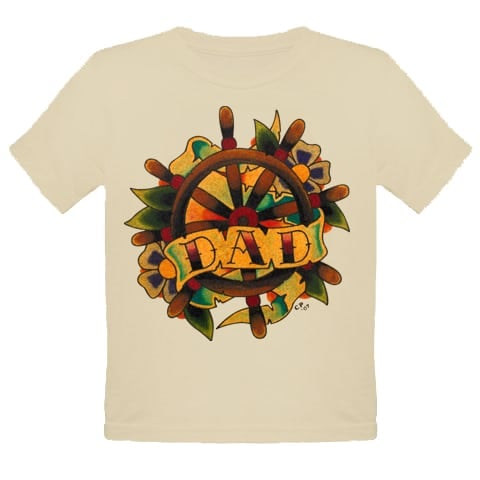 Black Market Art Company Dad Kids T-Shirt