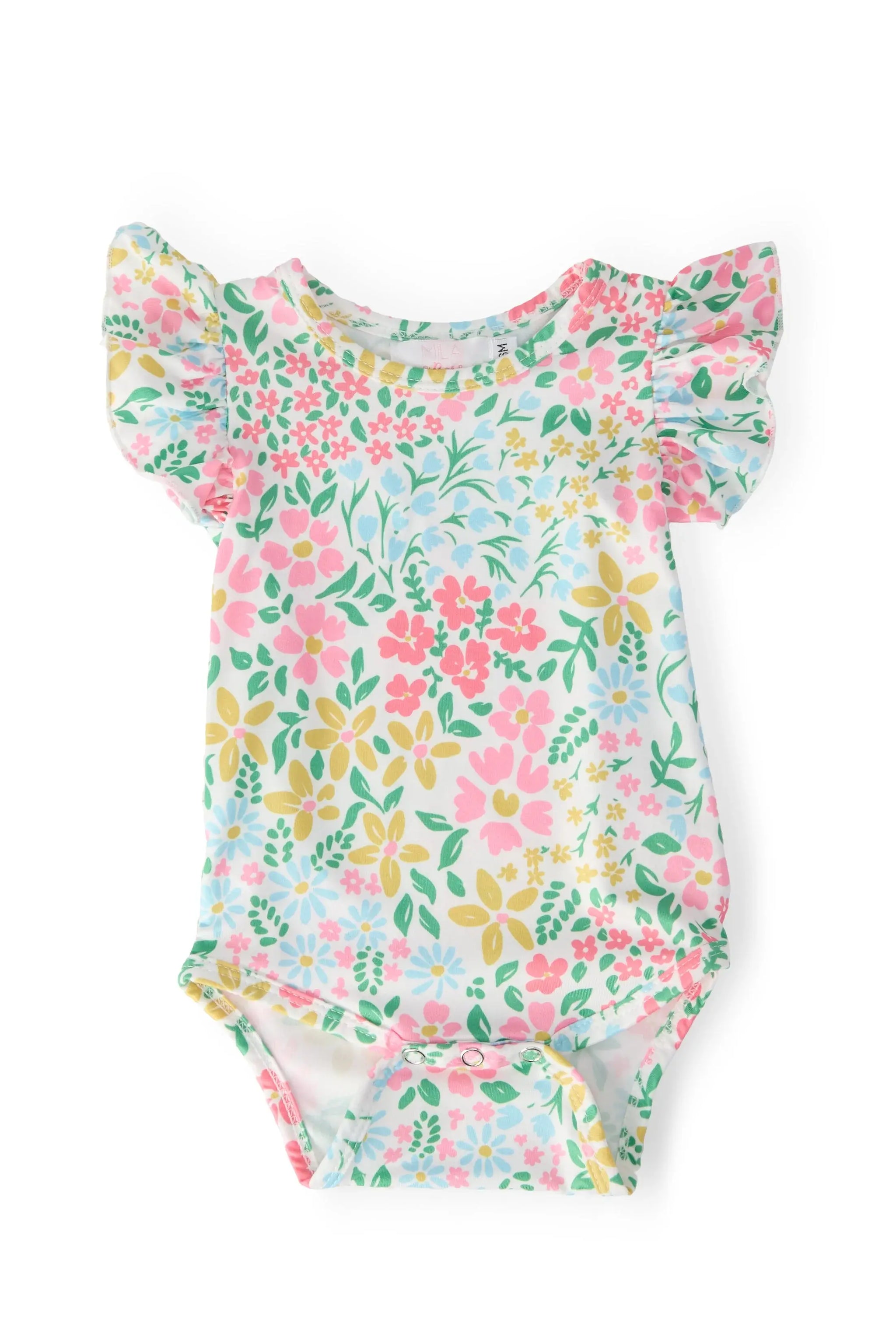 Daffodils S/S Flutter Bodysuit - Mila & Rose ® - Flyclothing LLC
