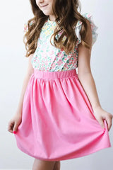 Daffodils S/S Ruffle Tee - Mila & Rose ® - Flyclothing LLC