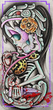 Black Market Art Company Dagger Print