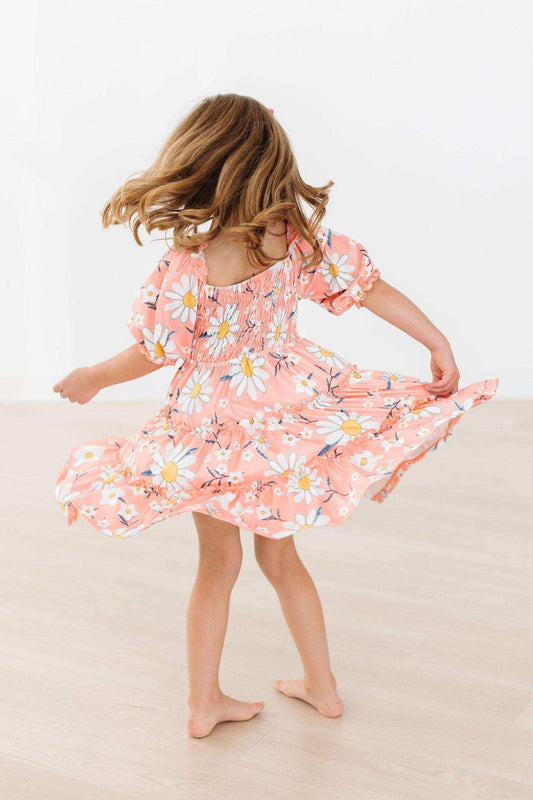 Daisy Darling Smocked Ruffle Dress - Mila & Rose ® - Flyclothing LLC
