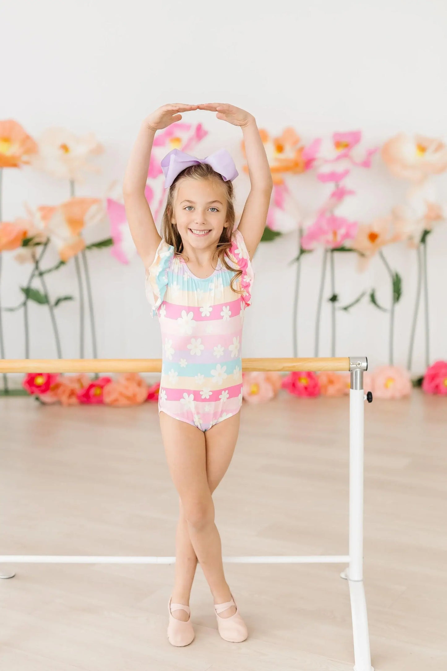 Daisy Dreams S/S Flutter Sleeve Leotard - Mila & Rose ® - Flyclothing LLC