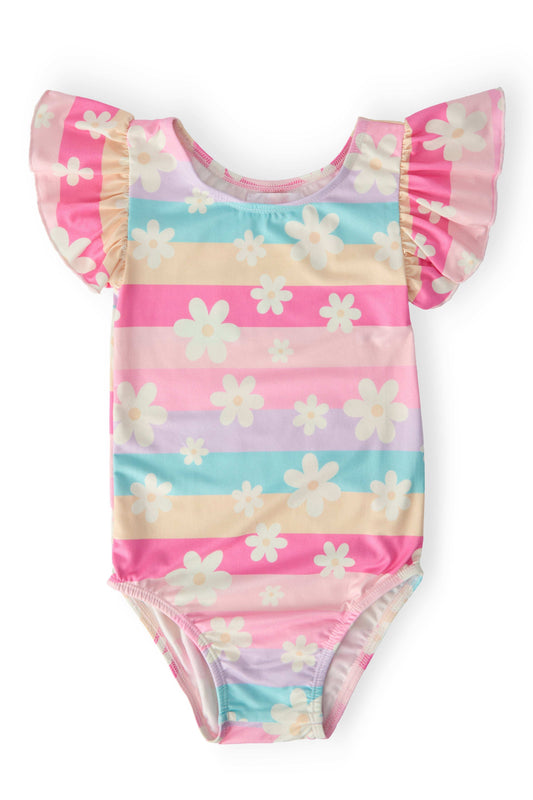 Daisy Dreams S/S Flutter Sleeve Leotard - Mila & Rose ® - Flyclothing LLC