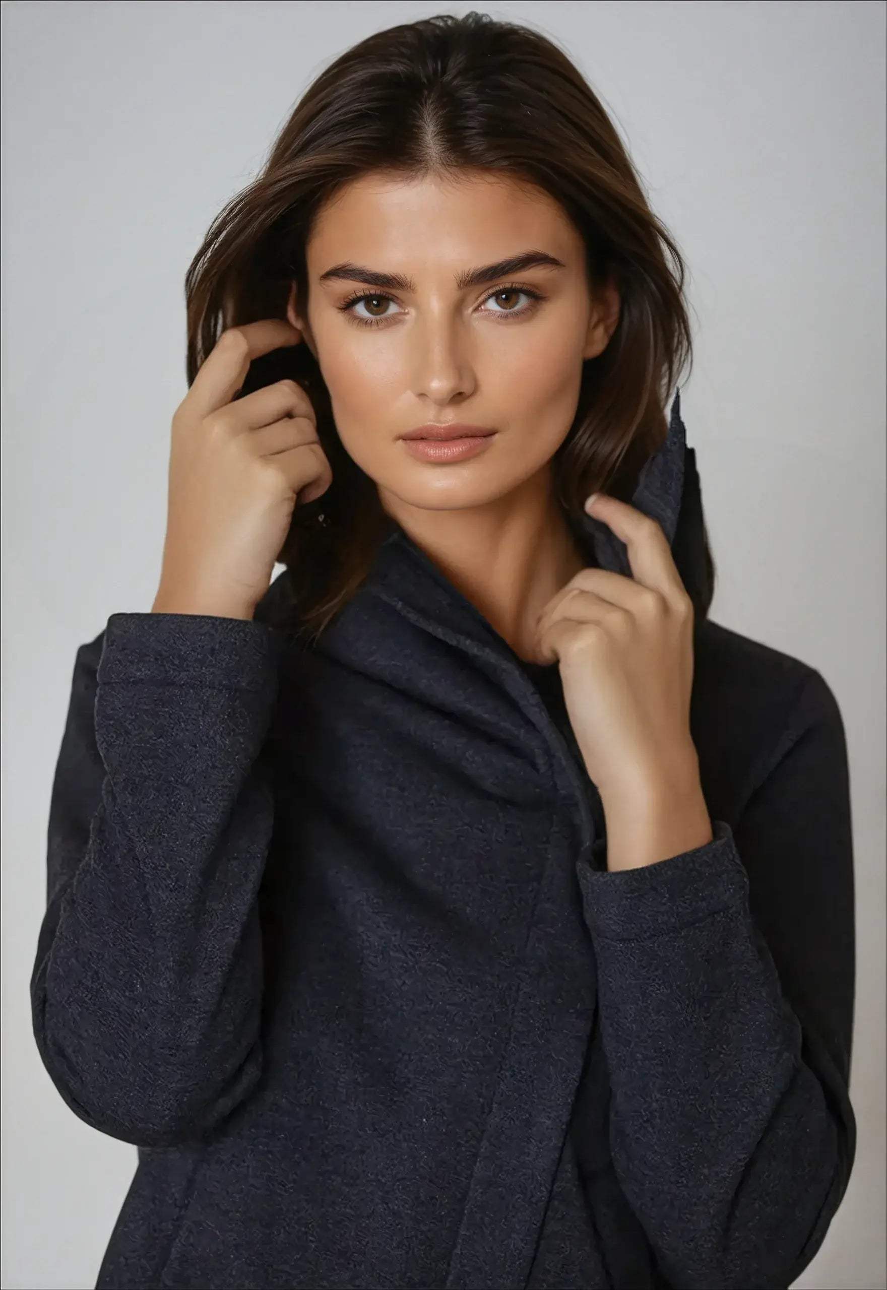 Dakota Hoodie Sweatshirt Jacket - Charcoal - Buki - Flyclothing LLC