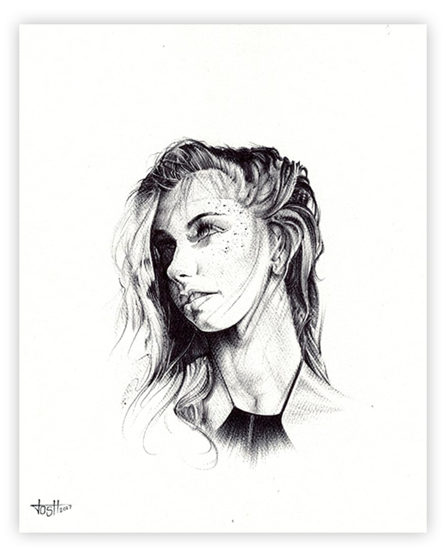 Black Market Art Company Daniele Print