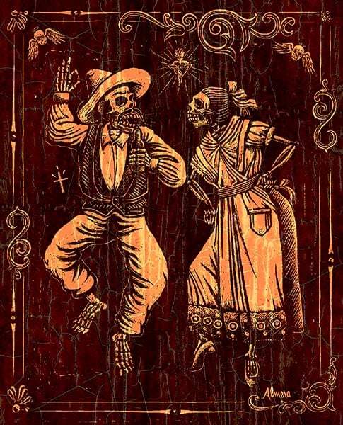 Black Market Art Company Danzantes Print - Black Market Art Company - Flyclothing LLC