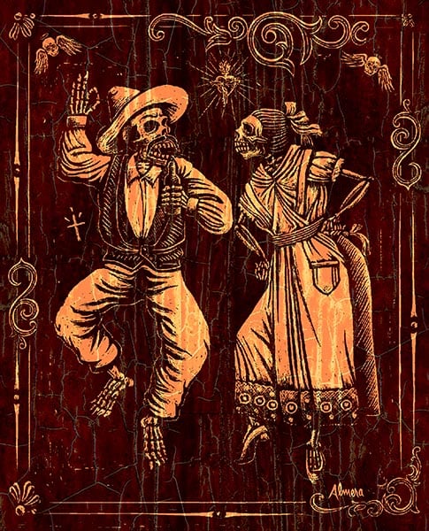 Black Market Art Company Danzantes Print