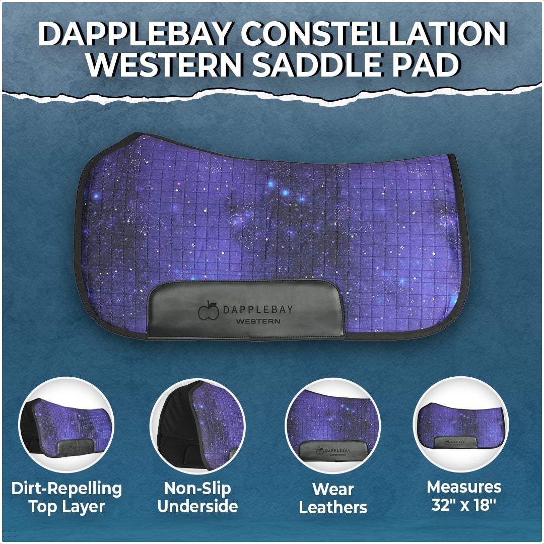 Dapplebay Constellation Western Saddle Pad - Breeches.com - Flyclothing LLC