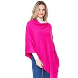 Solid Scarf Poncho - Madeline Love - Flyclothing LLC