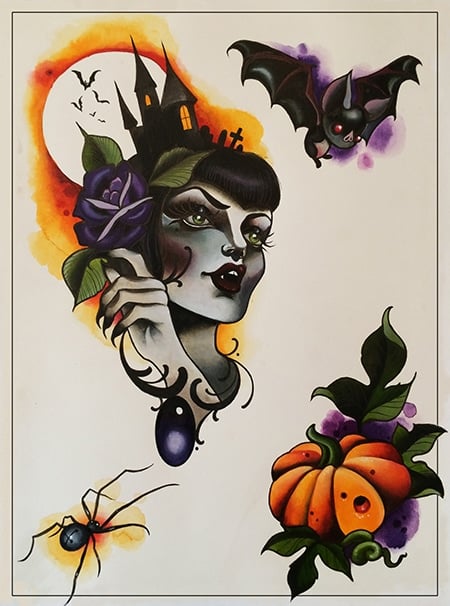 Black Market Art Company Darkness Print