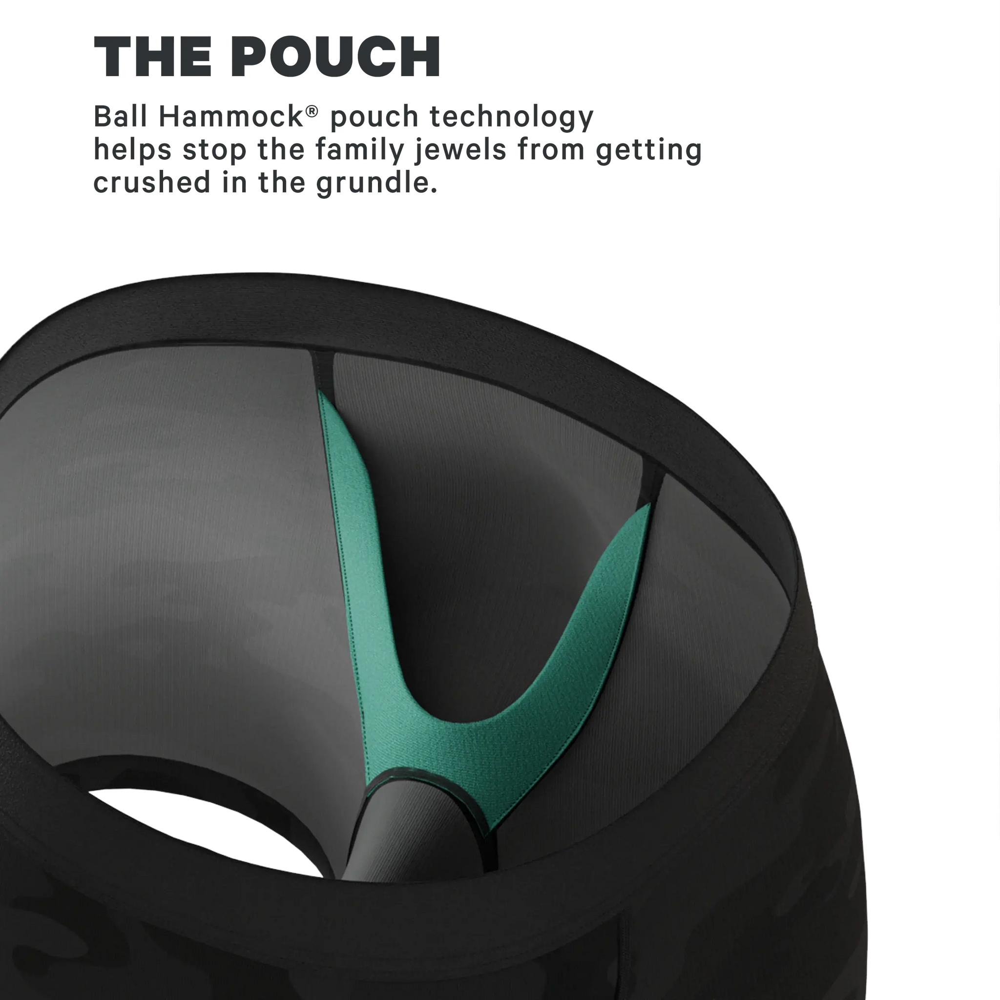 The Darkside | Black Camouflage Fart Proof Ball Hammock® Pouch Underwear - Shinesty - Flyclothing LLC