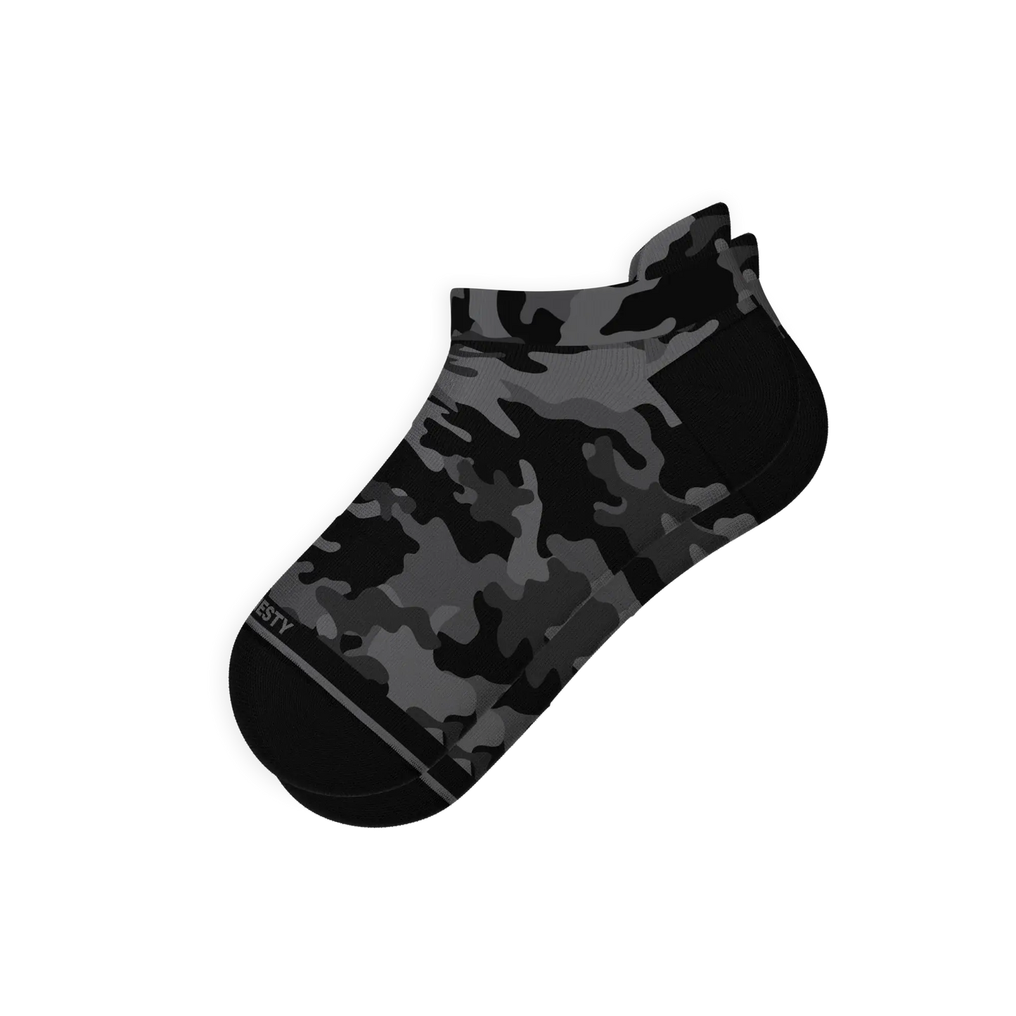 The Darkside | Black Camouflage Heel Hammock™ Ankle Socks - Shinesty - Flyclothing LLC