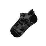 The Darkside | Black Camouflage Heel Hammock™ Ankle Socks - Shinesty - Flyclothing LLC
