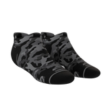 The Darkside | Black Camouflage Heel Hammock™ Ankle Socks - Shinesty - Flyclothing LLC