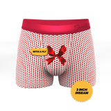 The Date Night | Valentine's Day Bow Ball Hammock® Pouch Trunks Underwear - Shinesty - Flyclothing LLC