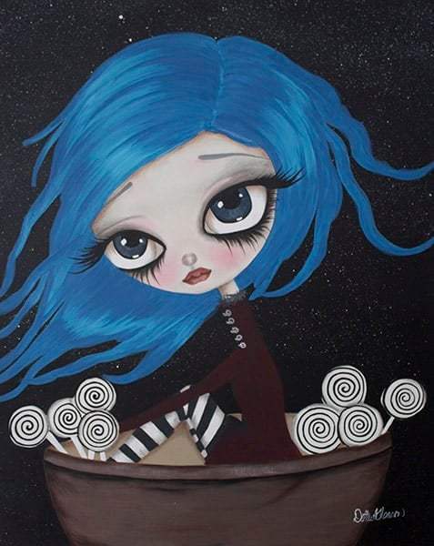 Black Market Art Company Daydreaming & Lollipops Print - Black Market Art Company - Flyclothing LLC