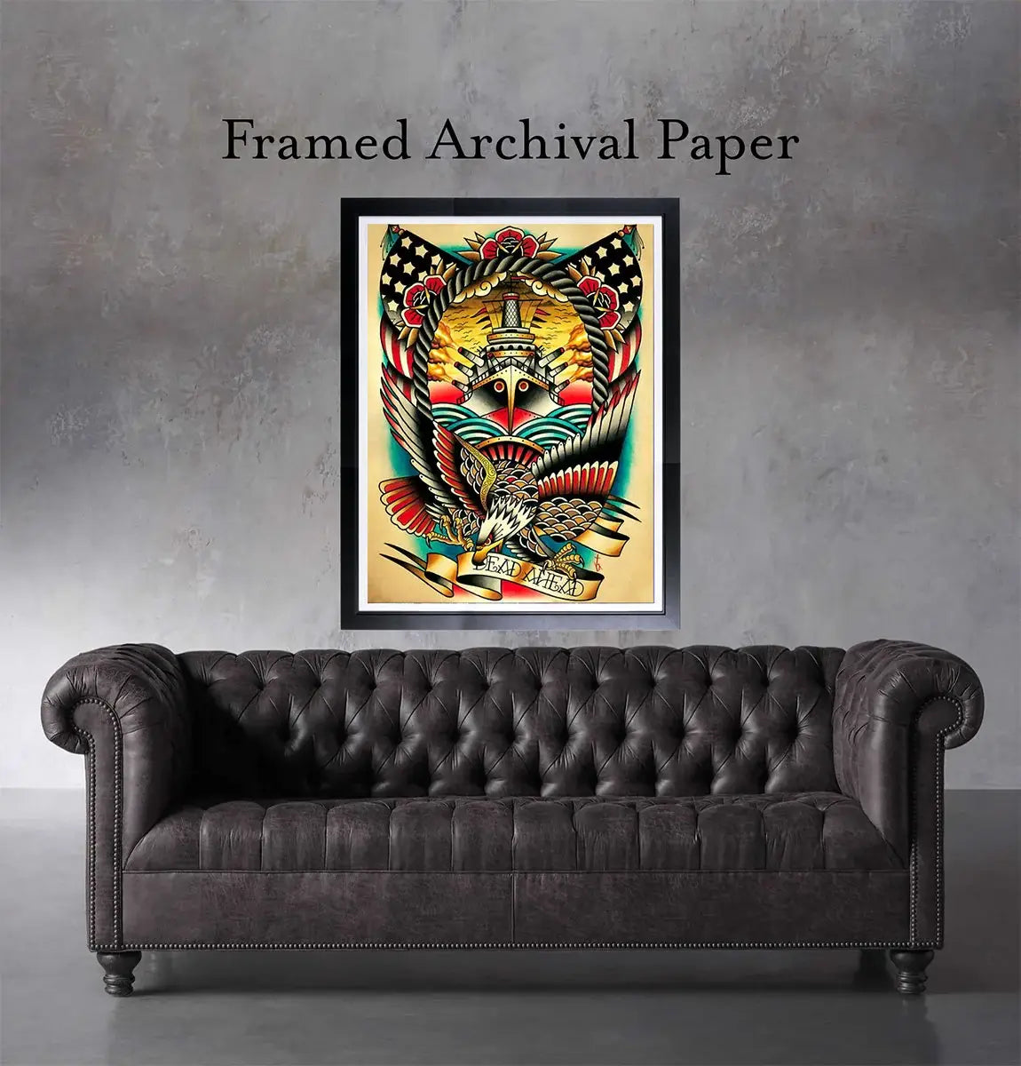 Black Market Art Company Dead Ahead Print - Black Market Art Company - Flyclothing LLC