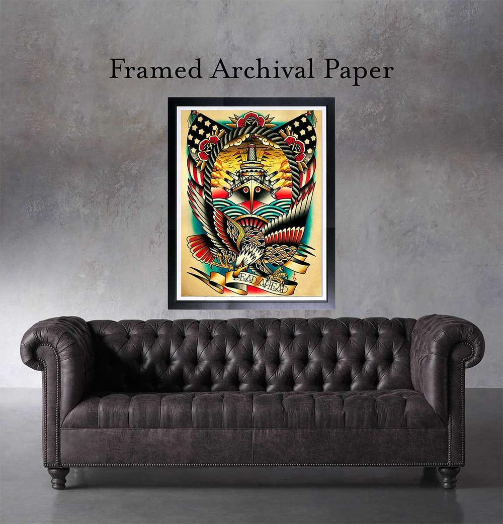 Black Market Art Company Dead Ahead Print - Black Market Art Company - Flyclothing LLC